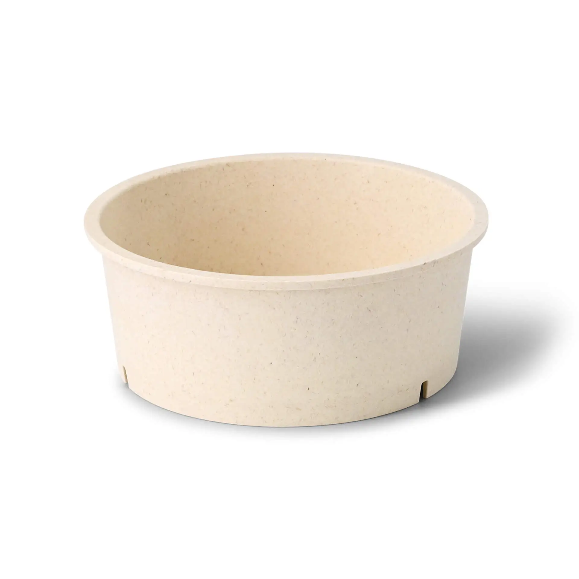 Wielorazowe miski "merways Bowl®" 650 ml, Ø 150 mm, Orzechowe / kremowo-białe