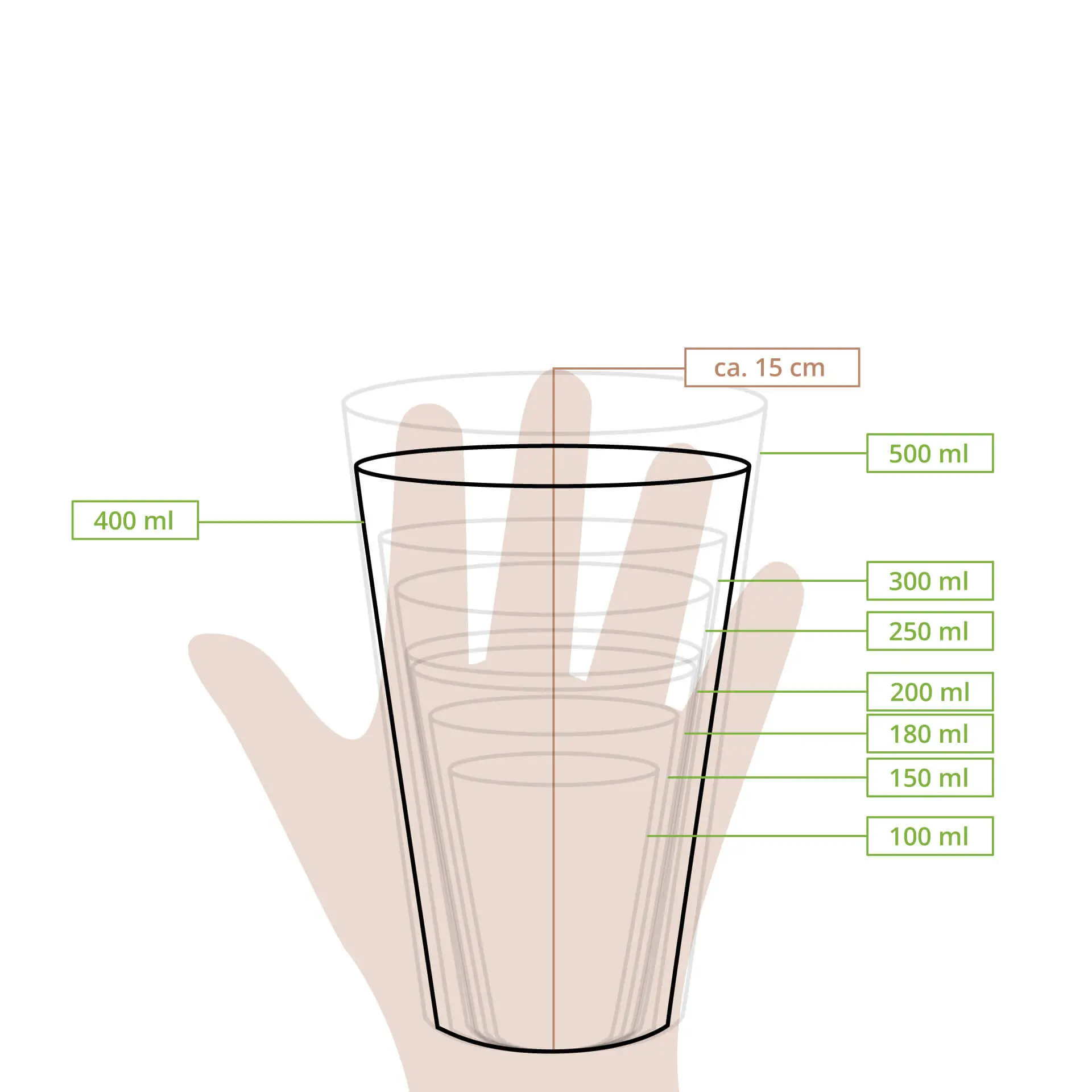 Kubek papierowy 400 ml / 16 oz, Ø 90 mm, jednowarstwowy, brązowy, powlekany PLA