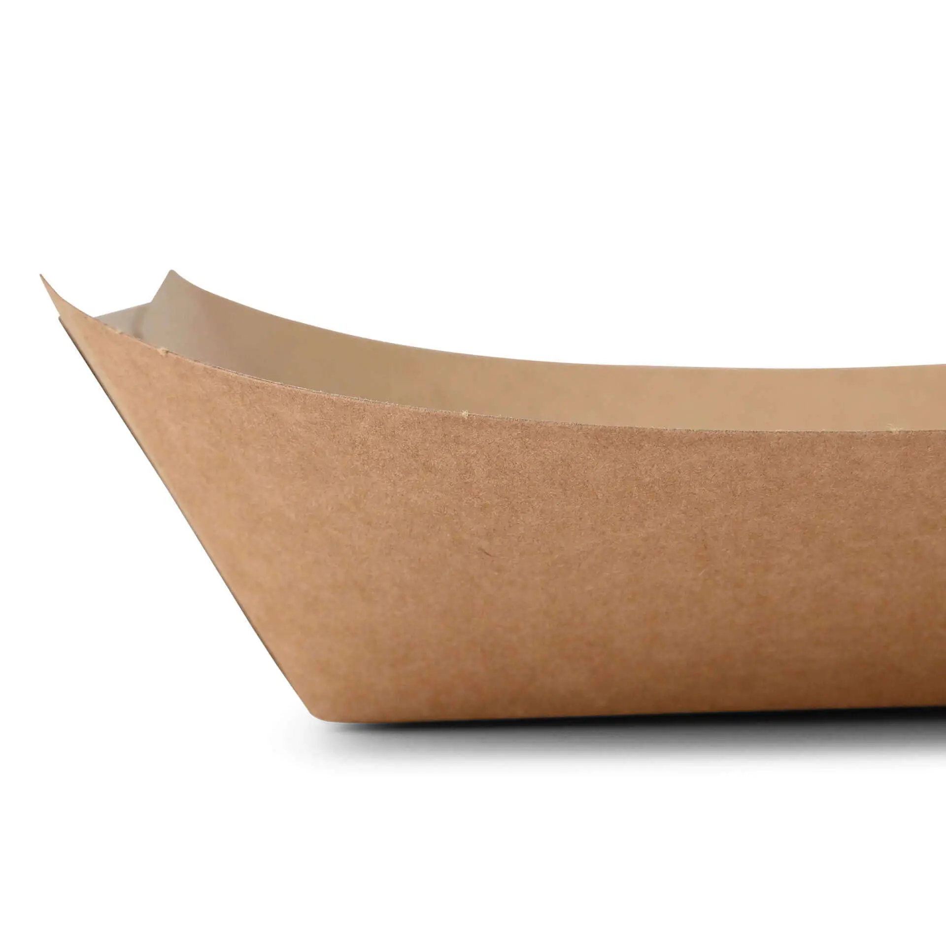 Brąbową miska na przekąski odporna na tłuszcz, biopowłokowana, pojemność 500 ml, odpowiednia do żywności na gorąco i na zimno.