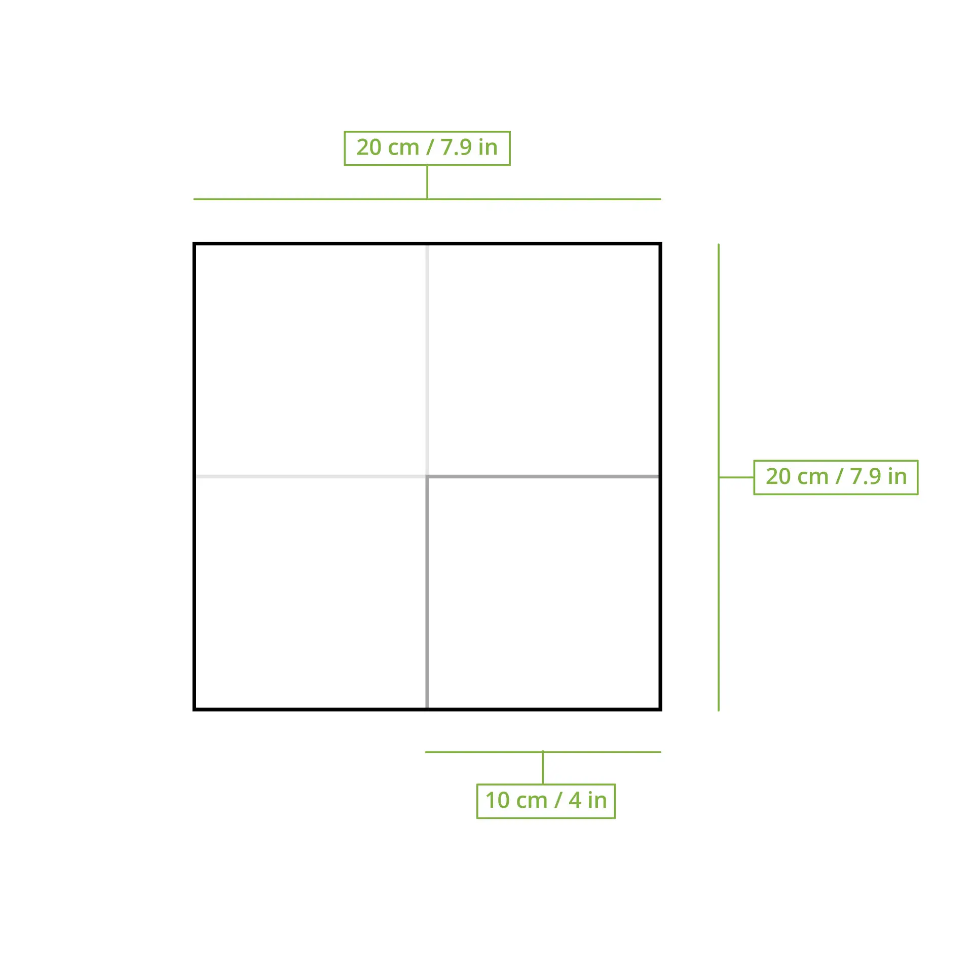 Serwetki koktajlowe w kwadratowym rozmiarze 20 cm, wykonane z recyklingowego papieru, 2-warstwowe z subtelnym nadrukiem recyklingowym.