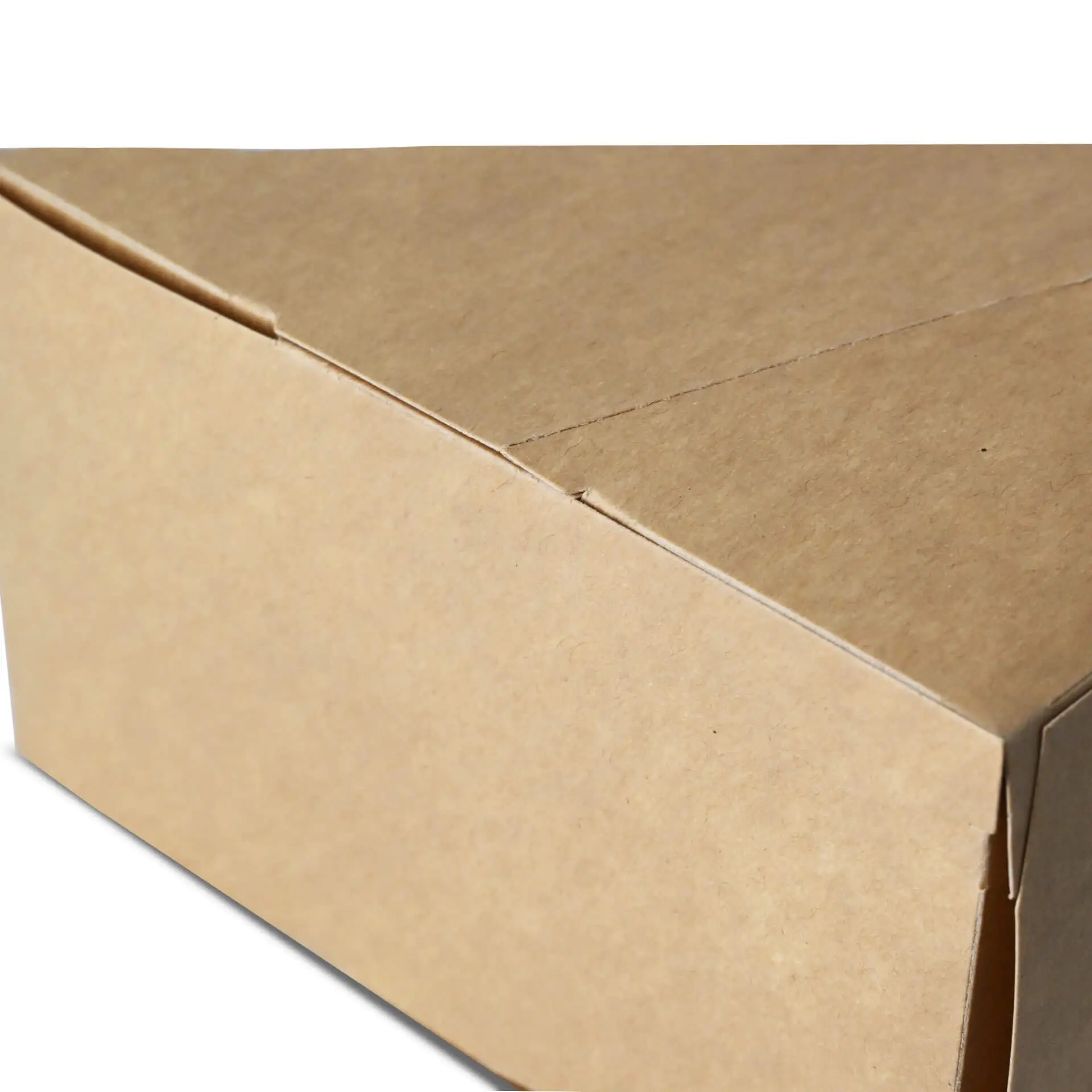 Brąski, recyklingowy kartonowy pojemnik na kanapki z oknem z PLA; idealny do prezentacji kanapek.