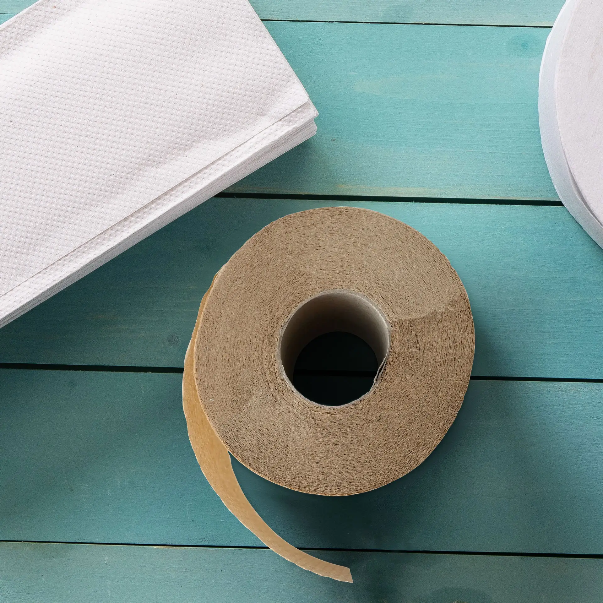 Toilettenpapier aus Recyclingpapier, 2-lagig, 300 Blatt, braun