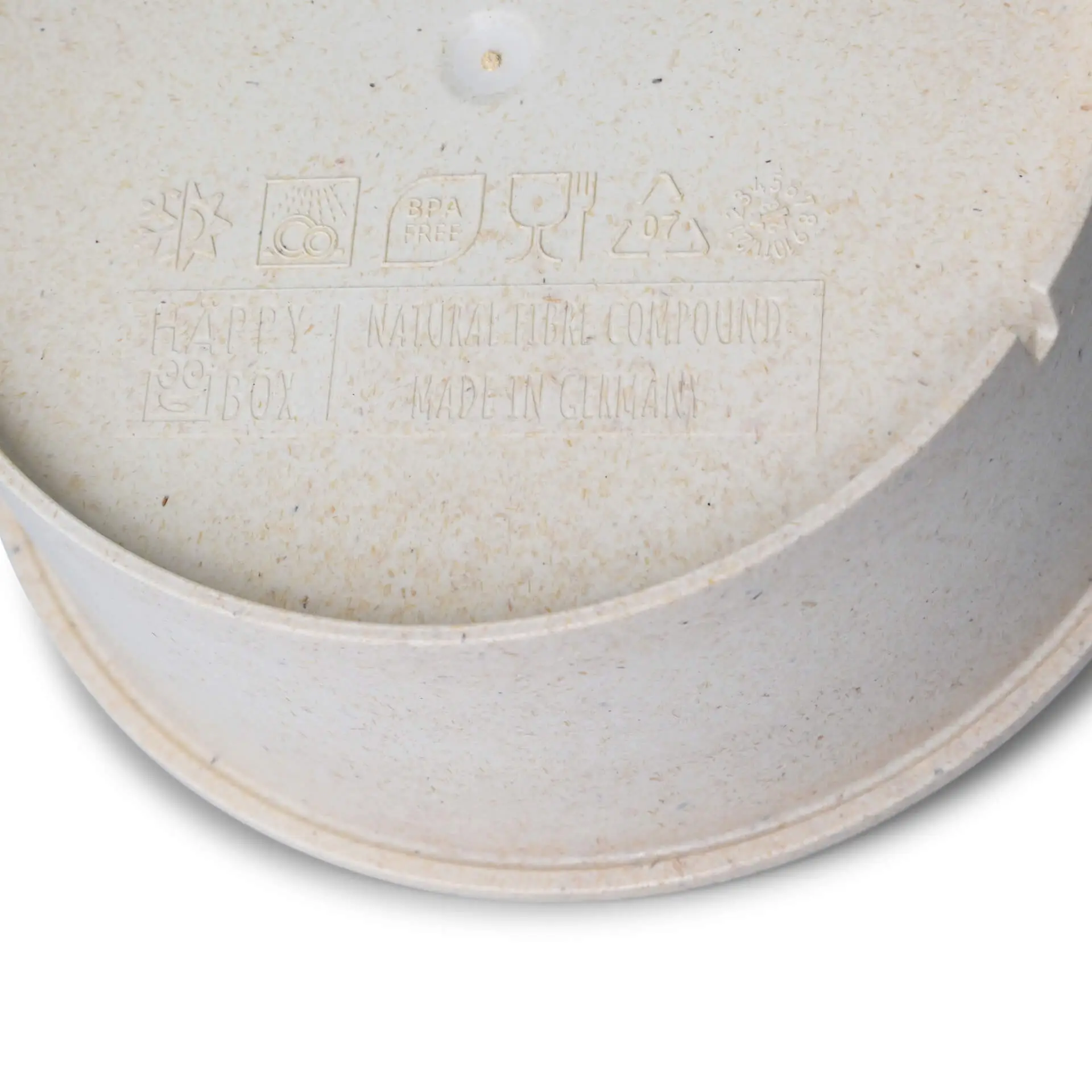 Wielorazowe miski "merways Bowl®" 650 ml, Ø 150 mm, Orzechowy / kremowobiały