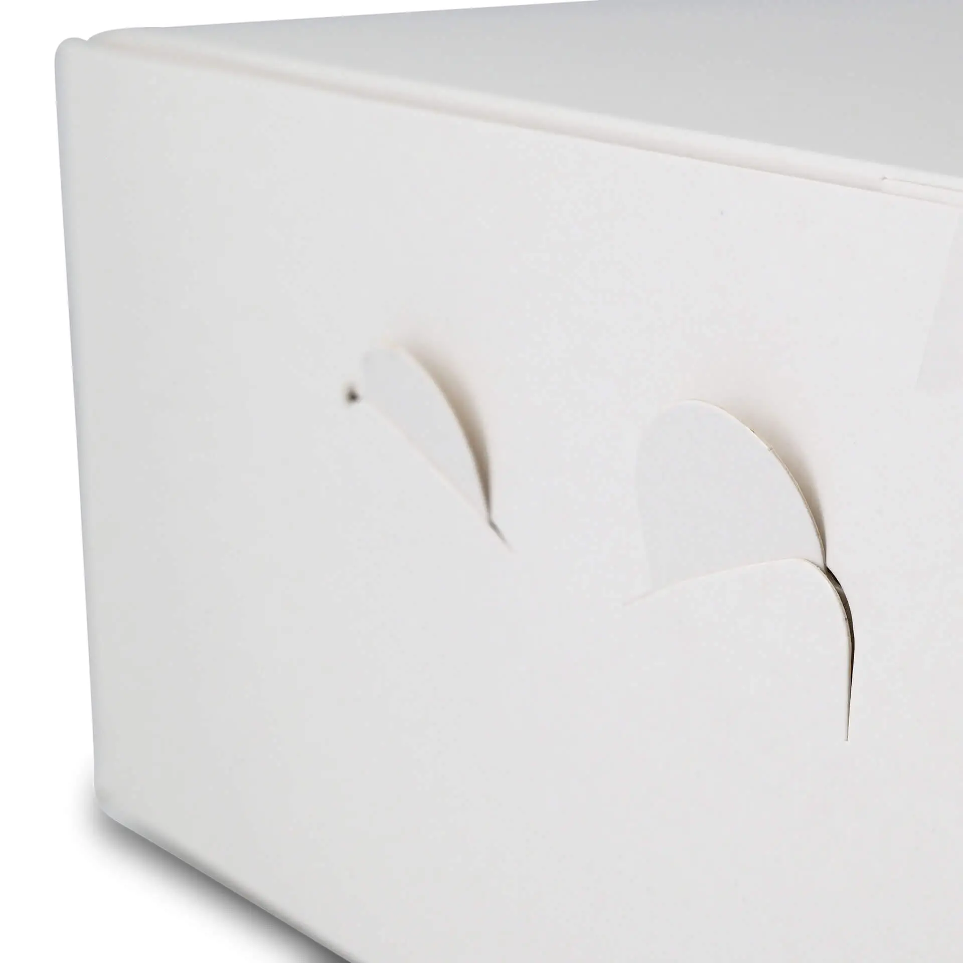 Tortenkarton M, 23 x 23 x 10 cm, weiß