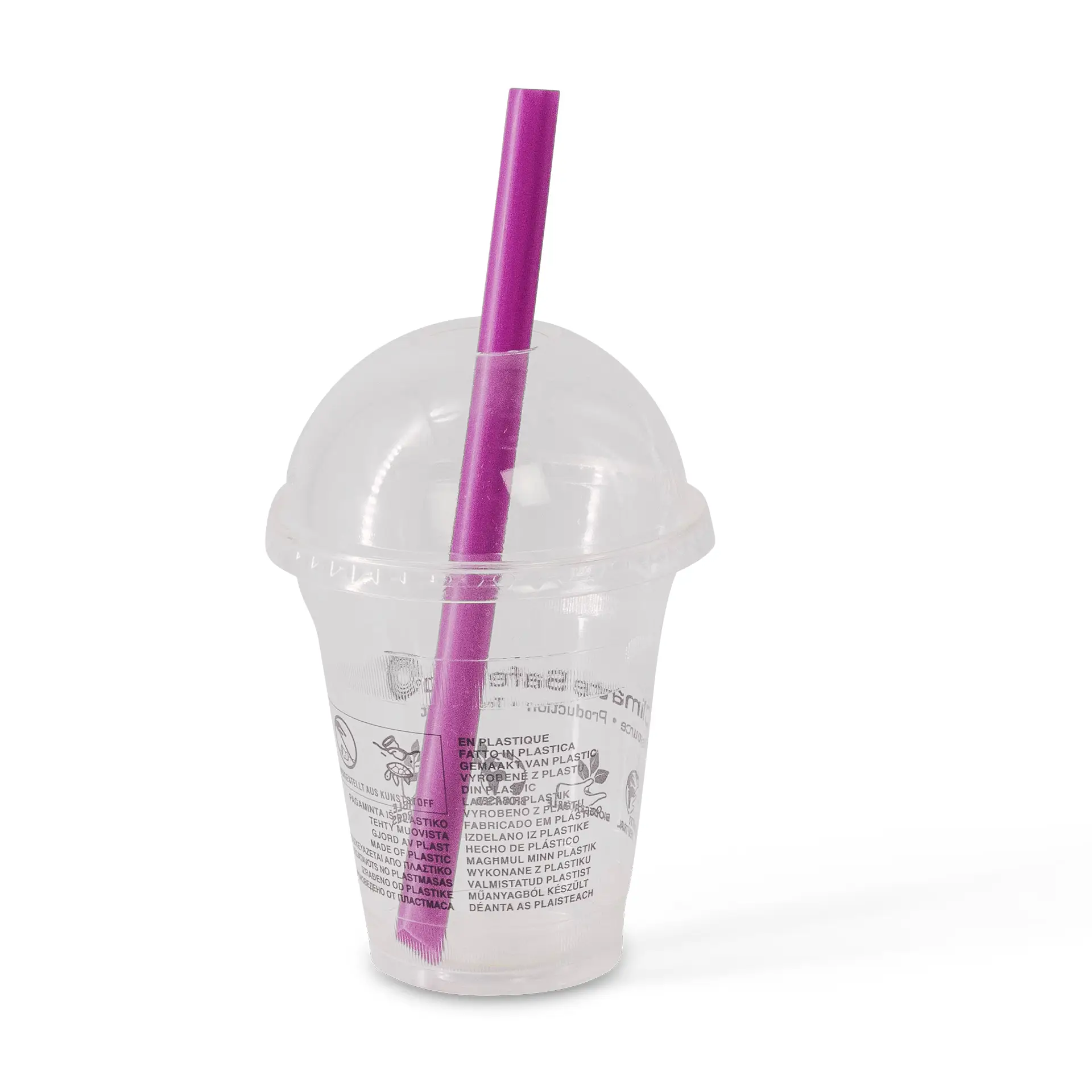 Bubble Tea Strohhalme 20 cm, Ø 1,2 cm, bunt, wiederverwendbar