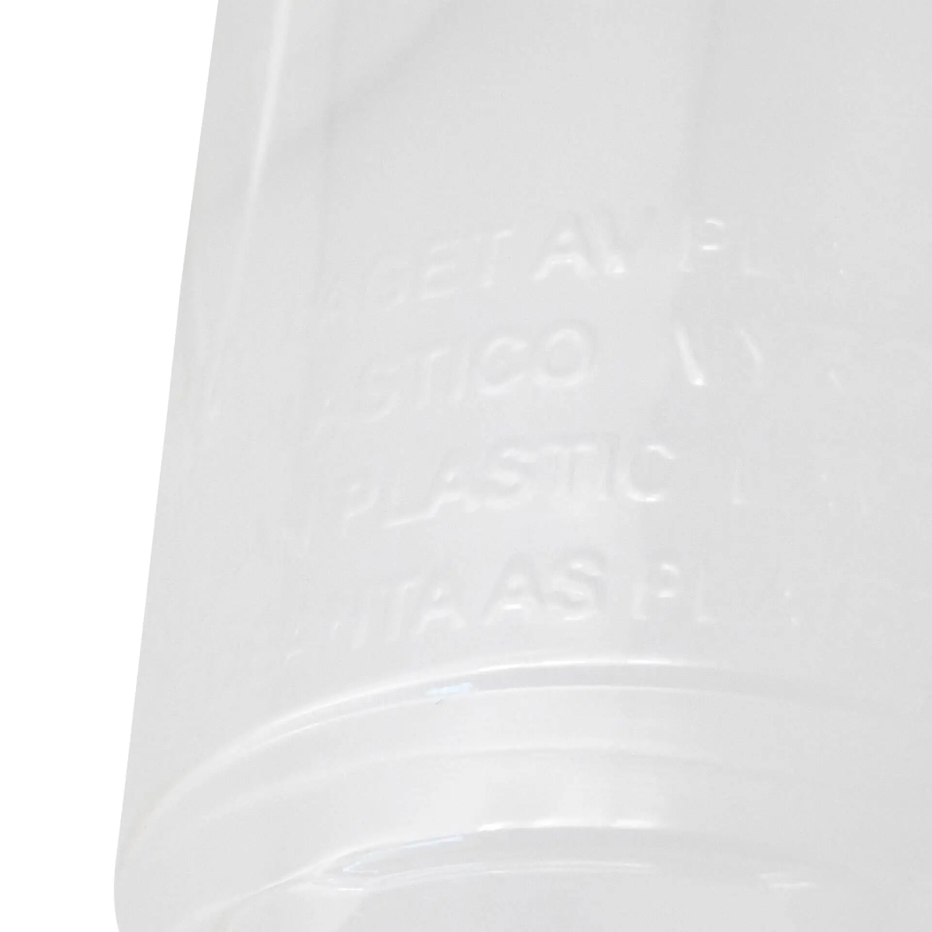 Kubki plastikowe z nadrukiem 500 ml / 20 oz, przezroczyste, PLA