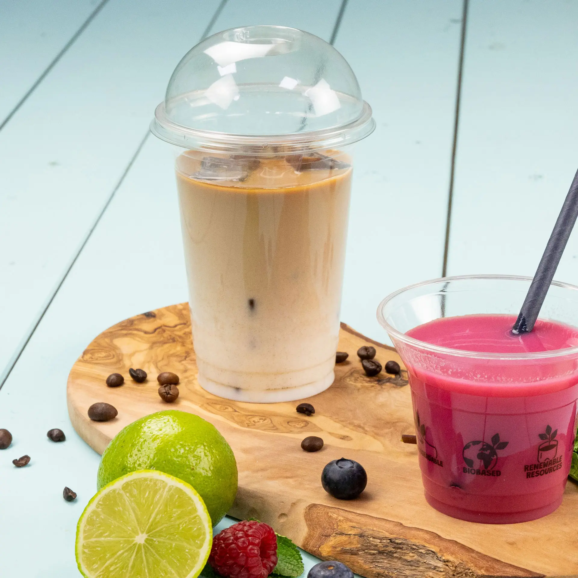 PLA-Kubek przezroczysty 400 ml / 16 oz, Ø 95 mm