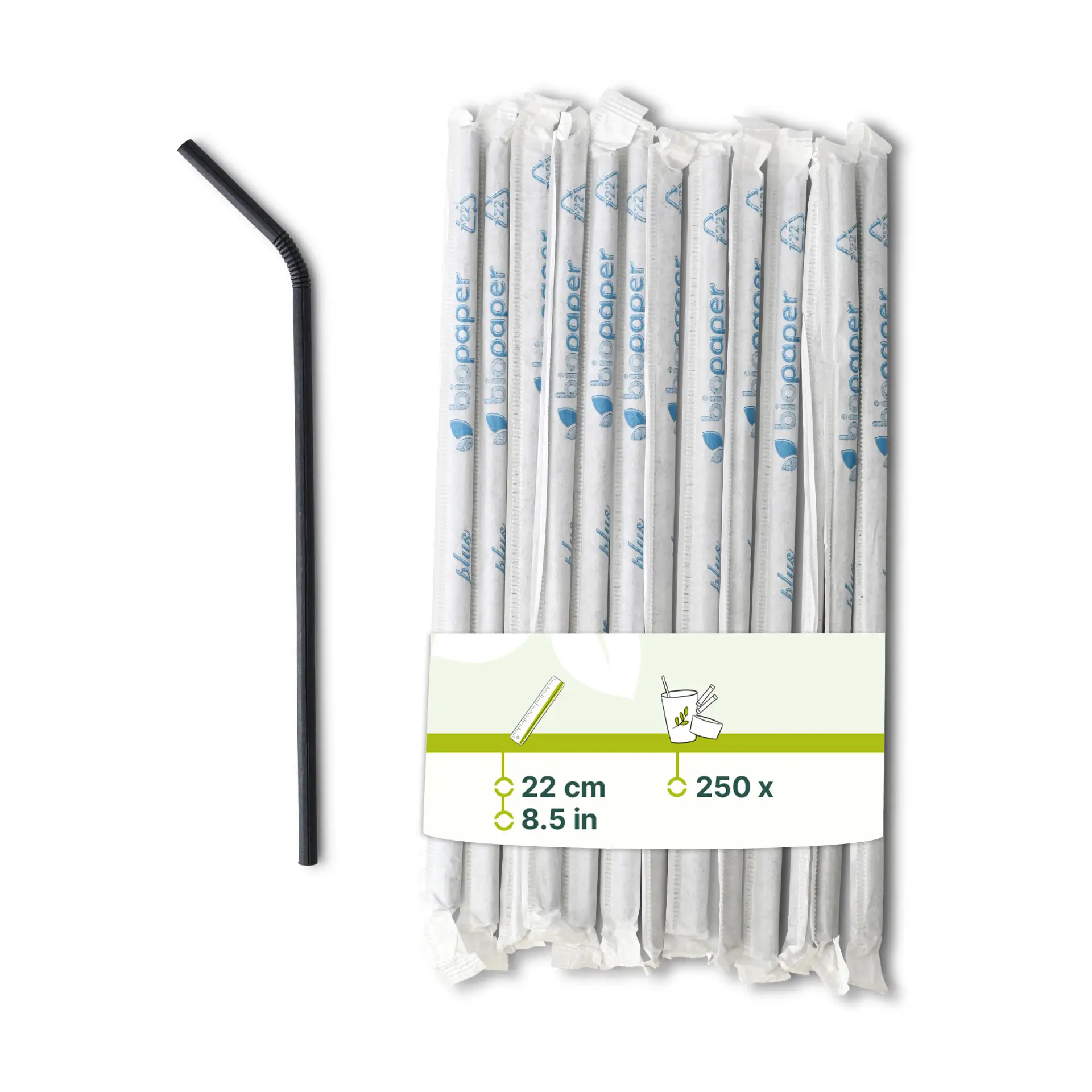 dcd004581-trinkhalme-aus-papier-flexibel-22-cm-05-cm-schwarz-einzeln-verpackt