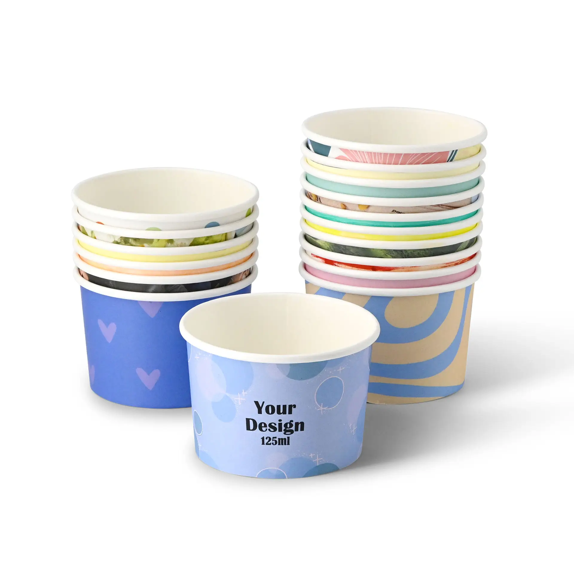 Eisbecher bedrucken - Eisbecher mit Logo