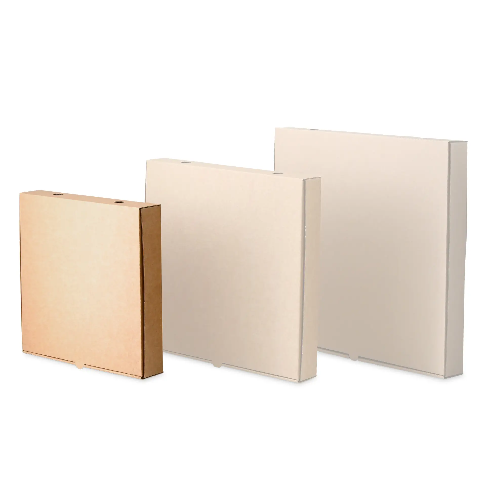 Pizzakartons Ø 26 cm, braun